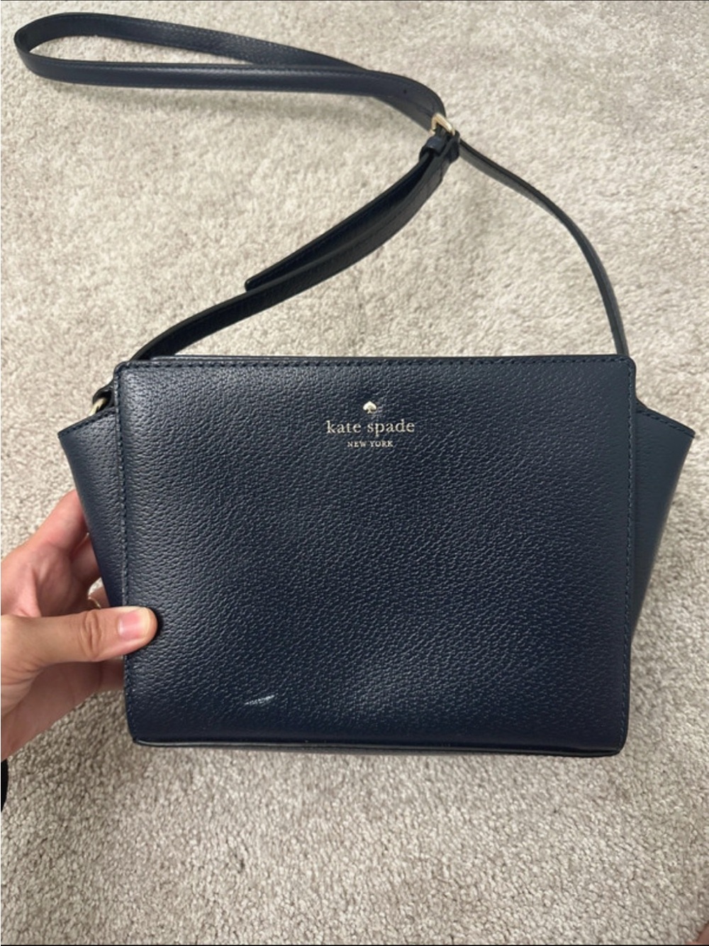 Kate Spade Navy Blue Crossbody Bag